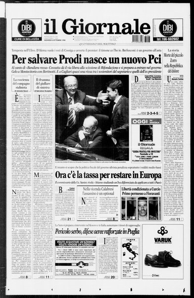 Il giornale : quotidiano del mattino